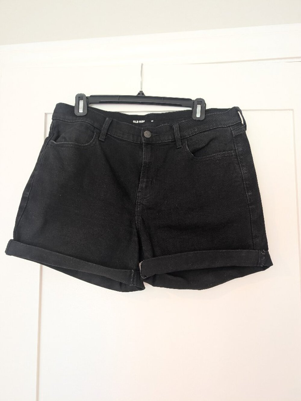 Black Old Navy Women's Denim Shorts - Size 10